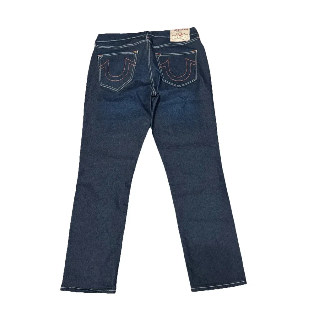 True Religion NWT Men's Rocco Jeans in Dark Roper Wash 34